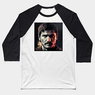 The Last of Us Pedro Pascal Joel inspired design Baseball T-Shirt